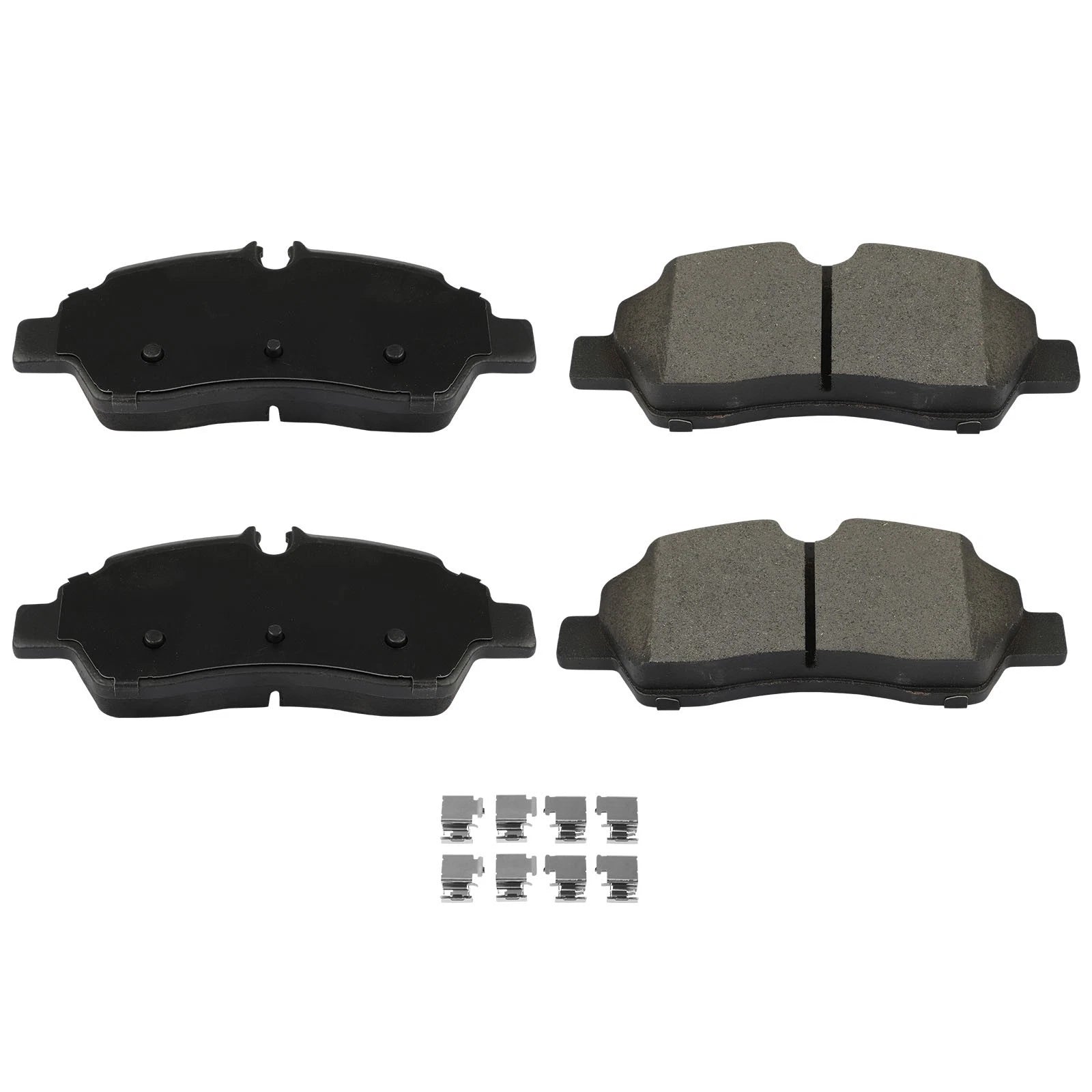 Set of 2 Metallic Brake Pads for Ford Transit-250 (2015–2020)