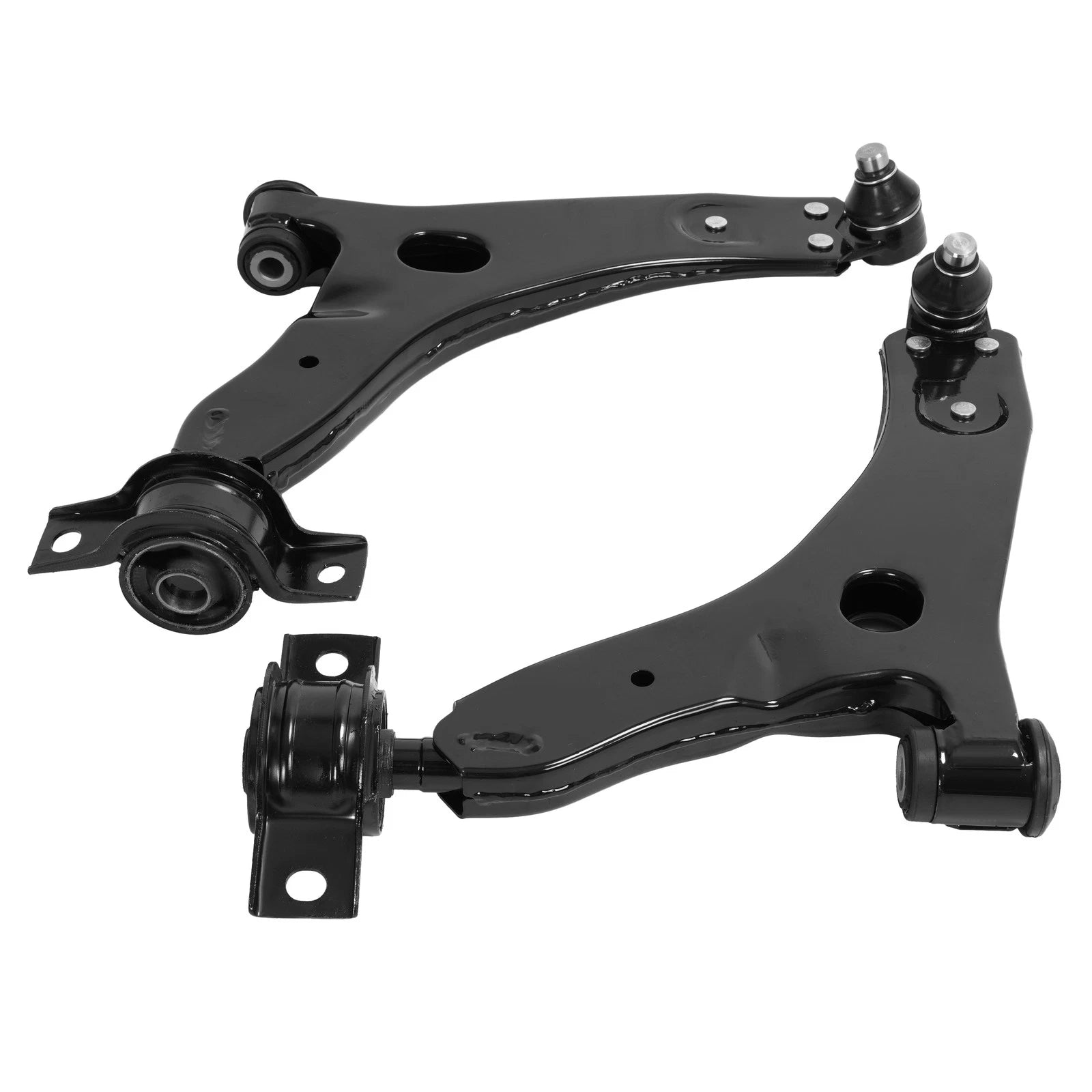 Set of 4 Front Lower Control Arms Ball Joints Sway Bars for Ford Focus (2006–2011)