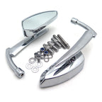 Chromed Blade Mirrors for Suzuki Savage Intruder Volusia Boulevard GSXR Hayabusa