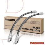 2X Rear Outer Brake Hydraulic Hose for Mitsubishi Lancer Outlander (2003–2021)