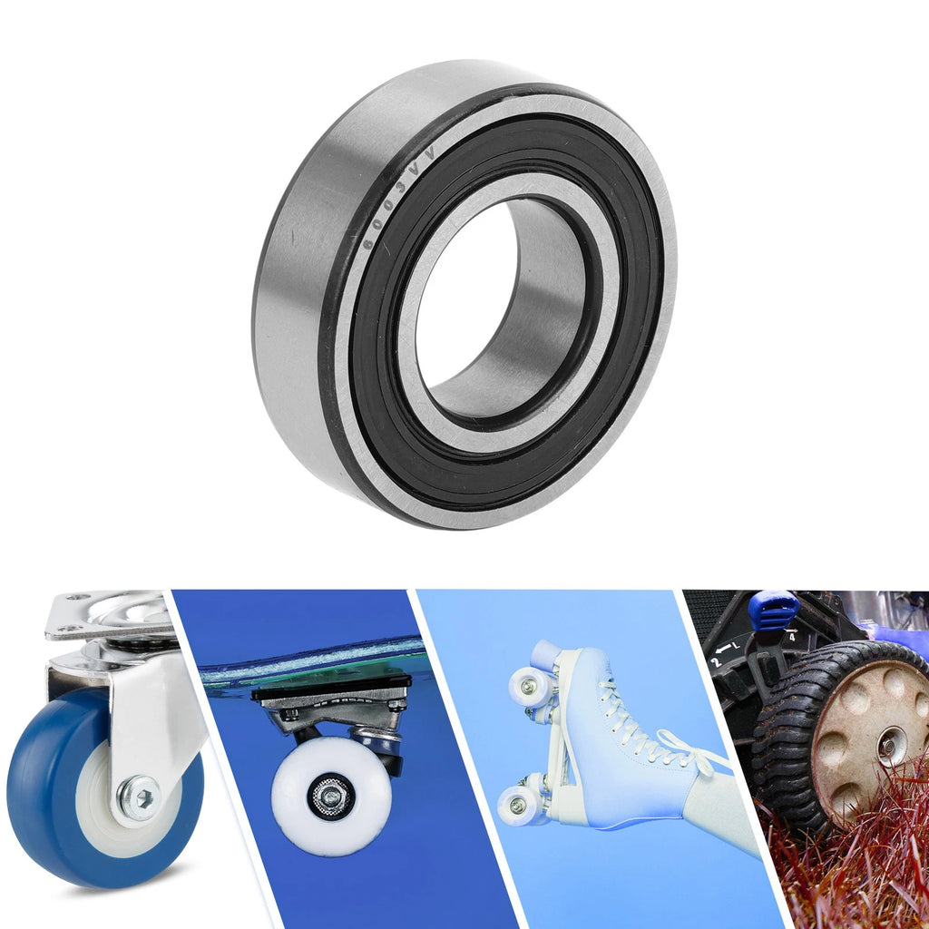 6003VV Deep Groove Ball Bearing for Scooter Skateboard Wheel (17x35x10mm)