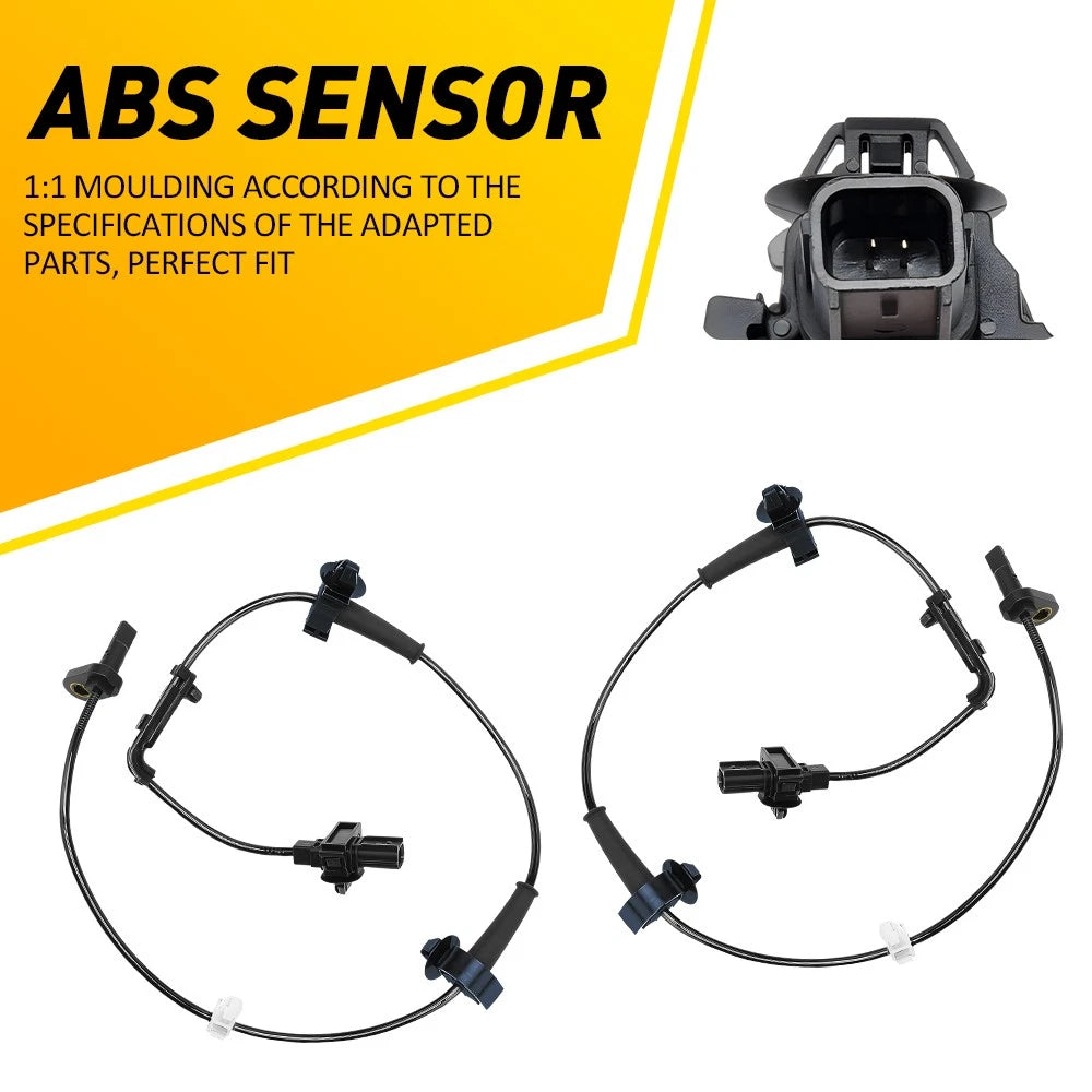2Pcs ABS Wheel Speed Sensor for Honda Civic (2012–2015)