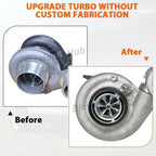 HE351 to HX40 Turbo Flange Adapter for Dodge Cummins (2004.5–Present)