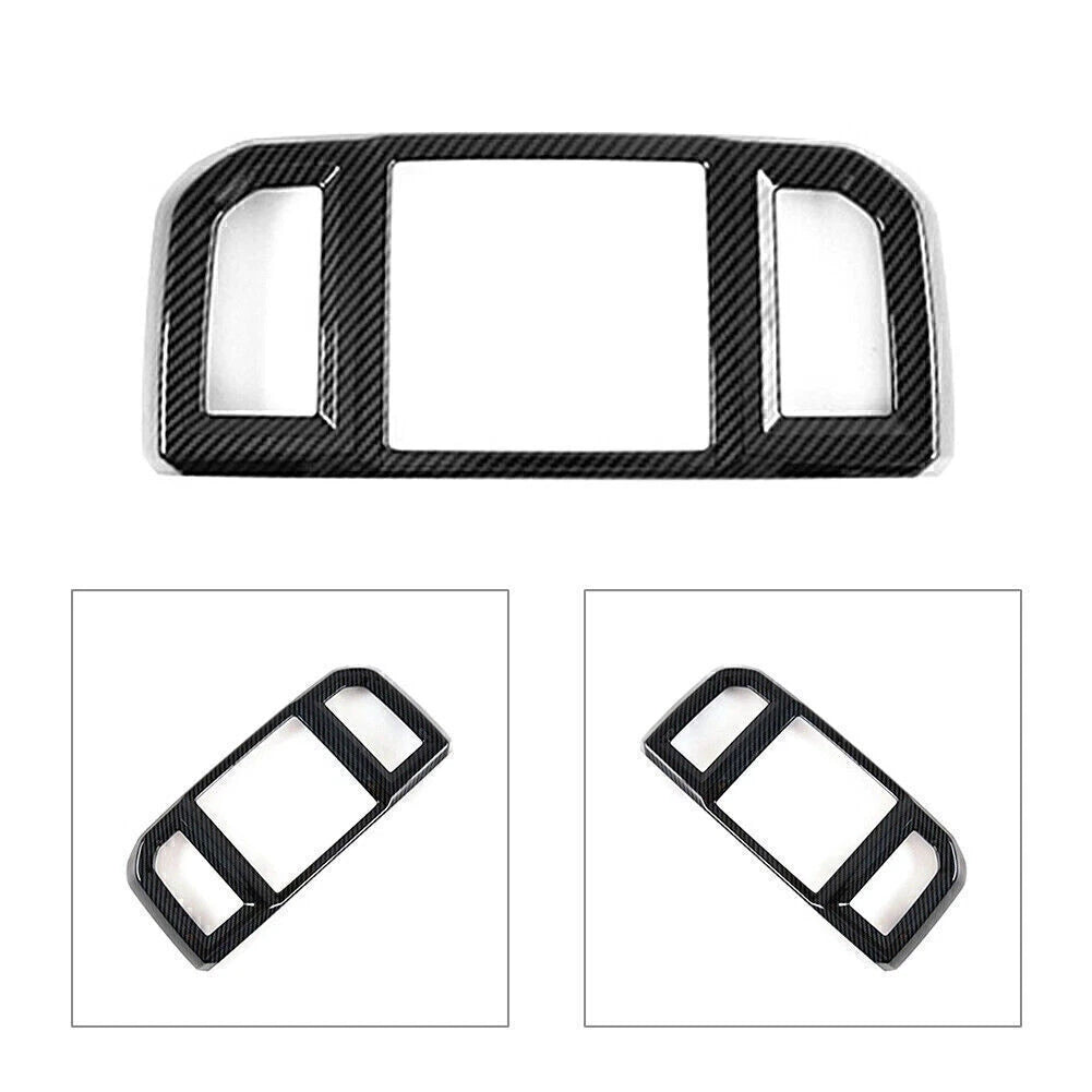 Carbon Fiber Inner Rear Air Vent Outlet Cover Trim for Ford F150 (2015–2020)