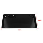 Rear Window Glass with Heated Dark Tint for Jeep Wrangler JK (2011–2017)