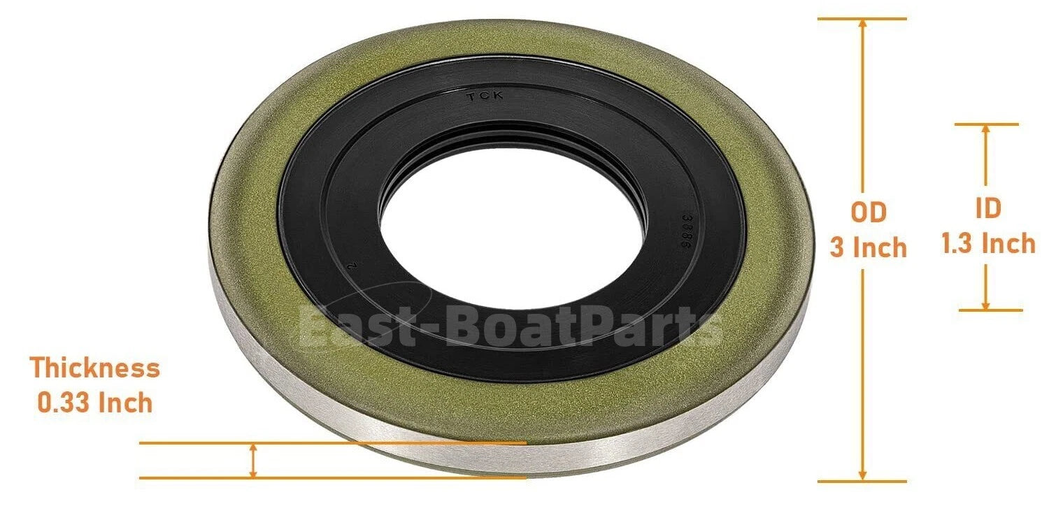 Gimbal Bearing Seal for Mercruiser Alpha One Gen 2/R/MR (26-88416, 18-2094)