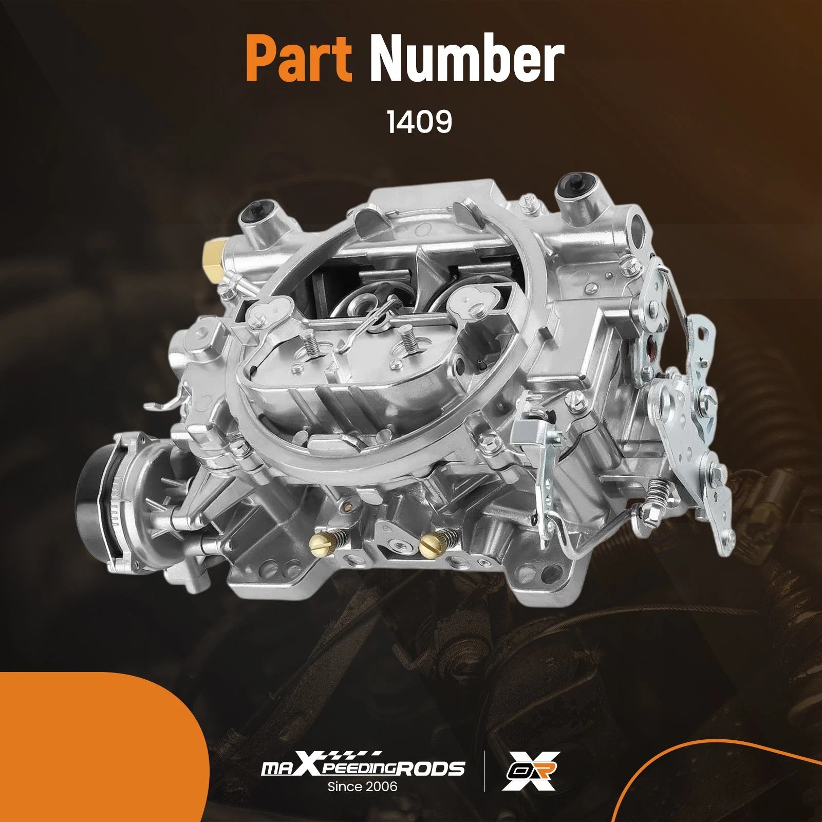 4 Barrel Carburetor for Performer 1409 (600CFM, Electric Choke)