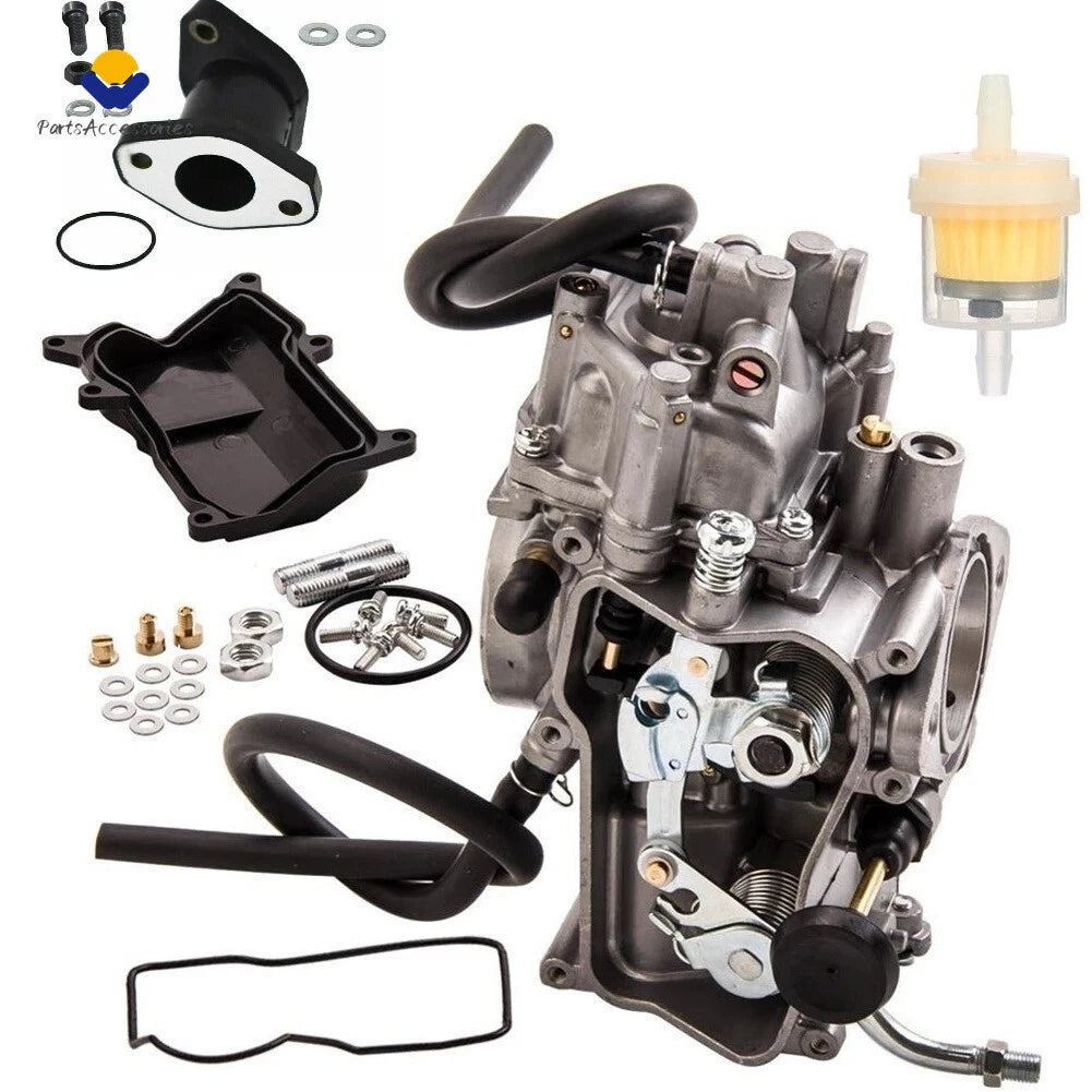 Carburetor & Intake Manifold Boot for Yamaha Kodiak 400 YFM400FW (1993–1998)