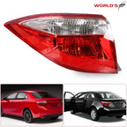 Tail Light Assembly for Toyota Corolla (2014–2016) Red