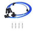NGK 7mm Wire Set & 4 Iridium Spark Plugs for S10 Blazer S15 Jimmy (1991–1994)