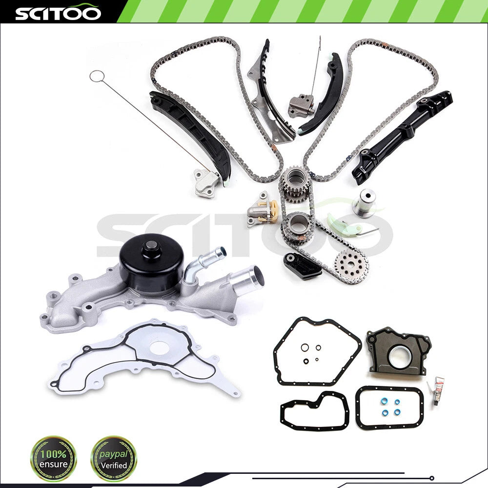 Lower Gasket Set Timing Chain Kit Water Pump for Jeep Wrangler 12-15