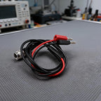 BNC to Dual 4mm Stackable Banana Cable for Oscilloscope (100cm)