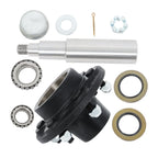 Set of 6-Lug Wheel Hub Kit for 5.5" Spindle with Bearings