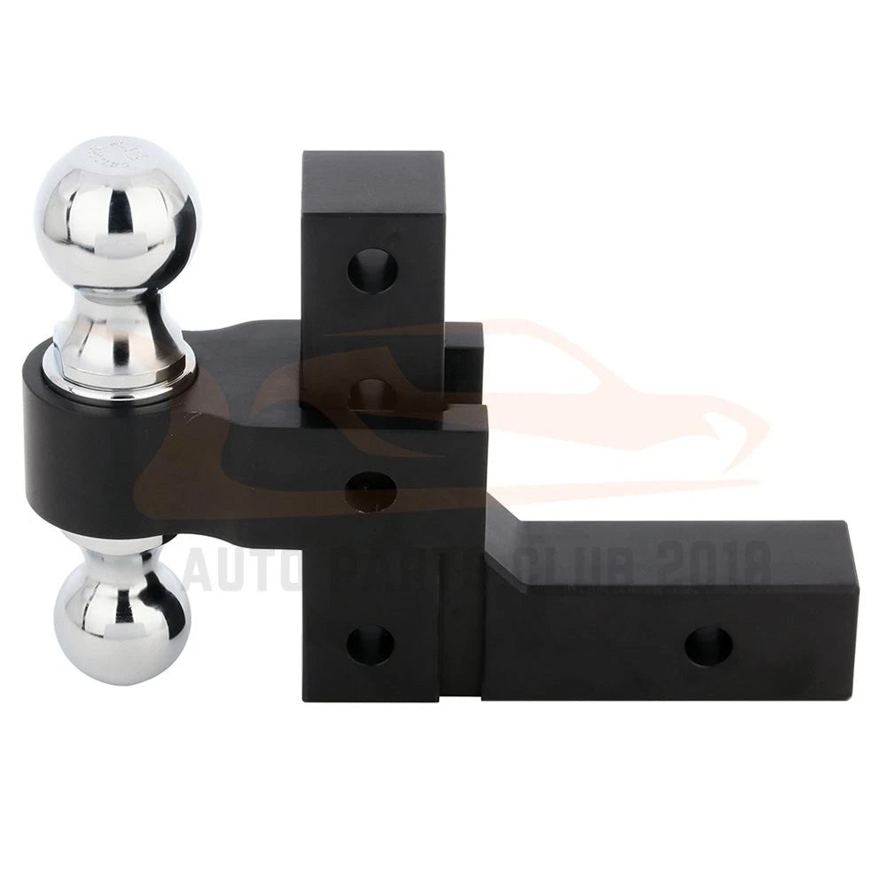 Heavy Duty Dual Ball Tow Trailer Hitch for Universal Fit