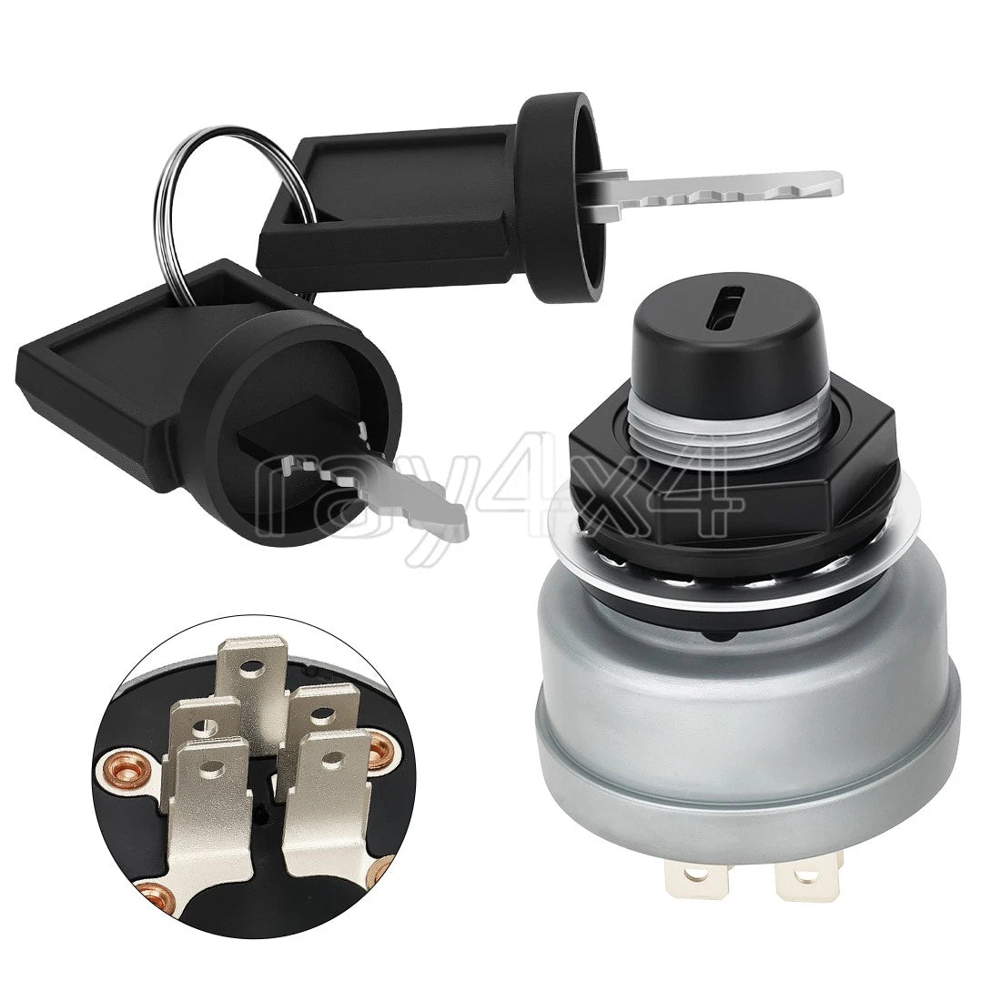 Ignition Switch w/ 2 Keys 2410109 for Polaris Ranger 500 6x6 (1999)
