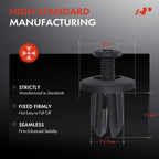 30Pcs Side Trunk Lining Retainer Clips for Honda