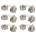 3600 Pcs 2" × .09" Ring Shank Stainless Steel Siding Nails for Siding (N/A)