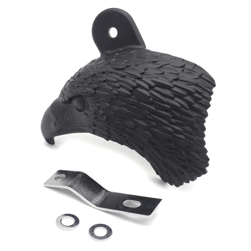 Black Eagle Head Horn Cover for Harley V-Rod (1992–2020)
