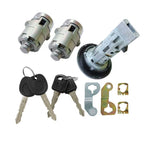 Ignition Lock Cylinder & Keys for Chevrolet GMC Silverado Tahoe (W/Clips)