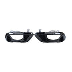 2X Steel Exhaust Tips Black for BMW X5 G05 X6 G06 X7 G07 M Sport (2019–2026)