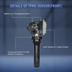 Set of 4 TPMS Tire Pressure Sensors for Buick Cadillac Chevrolet
