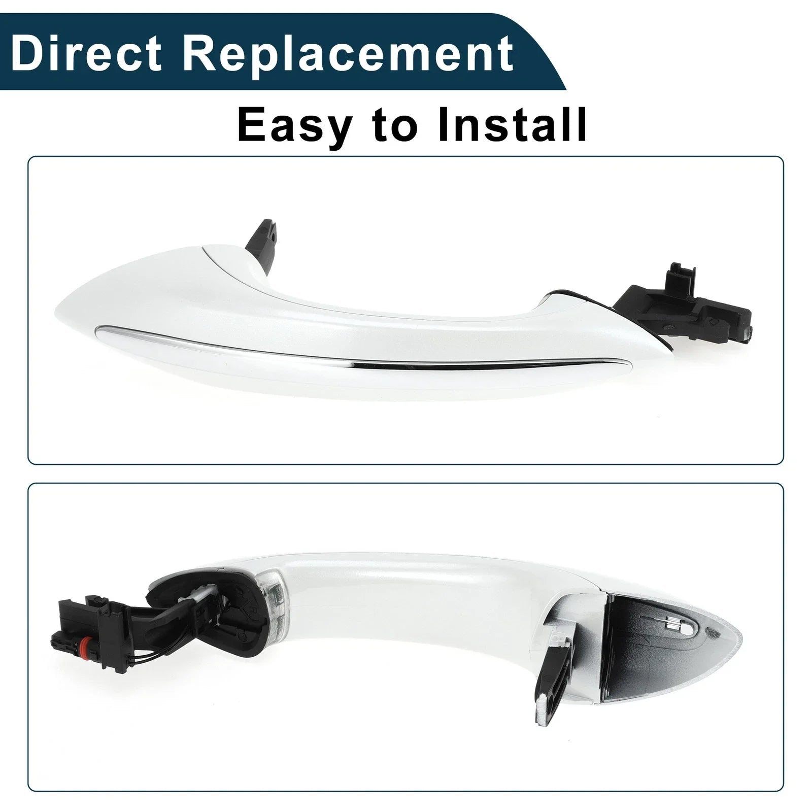 Exterior Door Handle for BMW F07 F10 F11 Front Right Black White