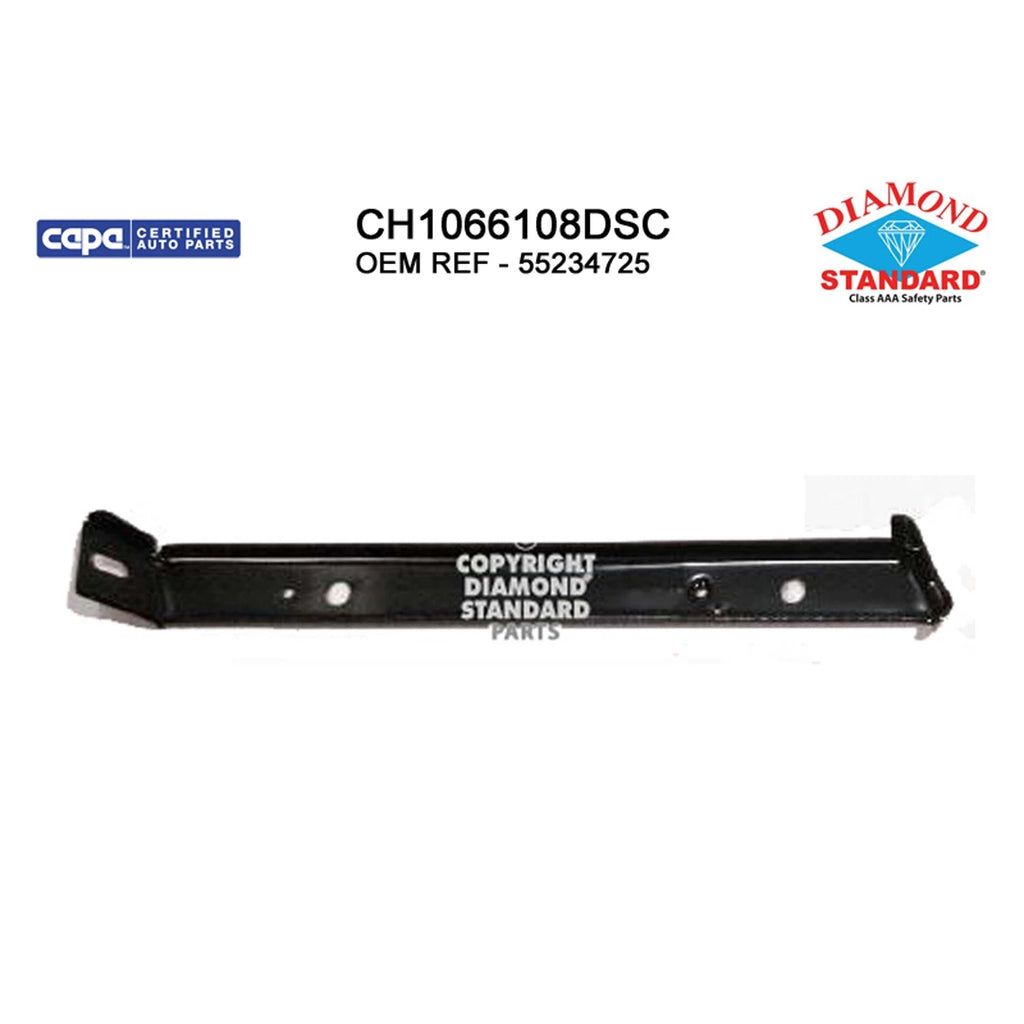 Replacement Steel Front Driver Side Outer Bumper Mounting Bracket