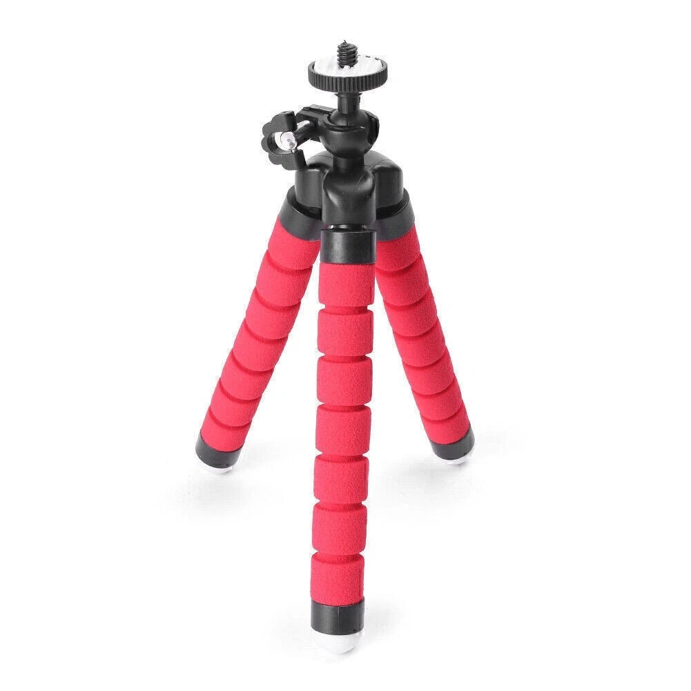 Mini Tripod Stand for GoPro Camera, Canon, Nikon, iPhone (Portable, Flexible)