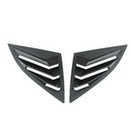 Rear Quarter Glass Duct Louver Vent Covers for Toyota Supra (2019-2025)