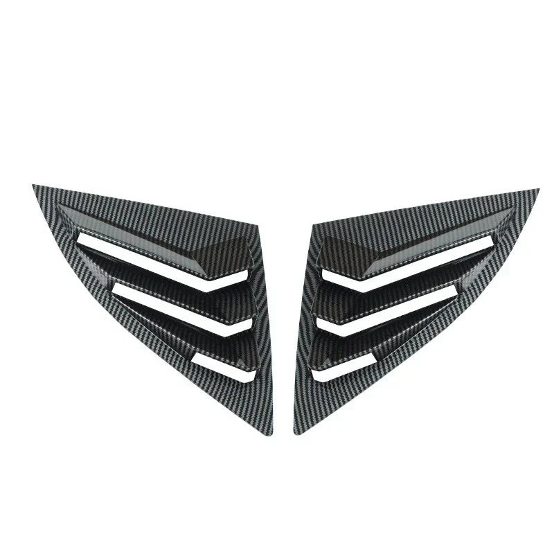 Rear Quarter Glass Duct Louver Vent Covers for Toyota Supra (2019-2025)