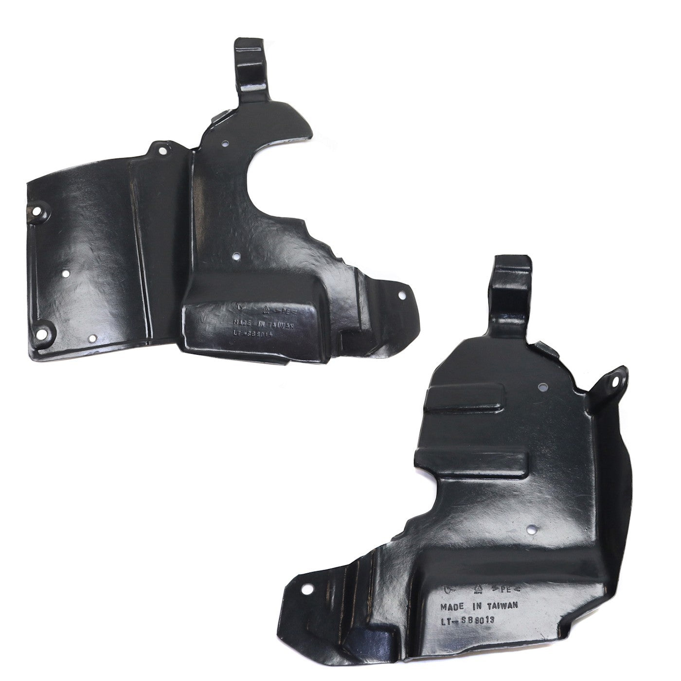 Set of 2 Engine Splash Shields for Subaru Forester (2014–2018)