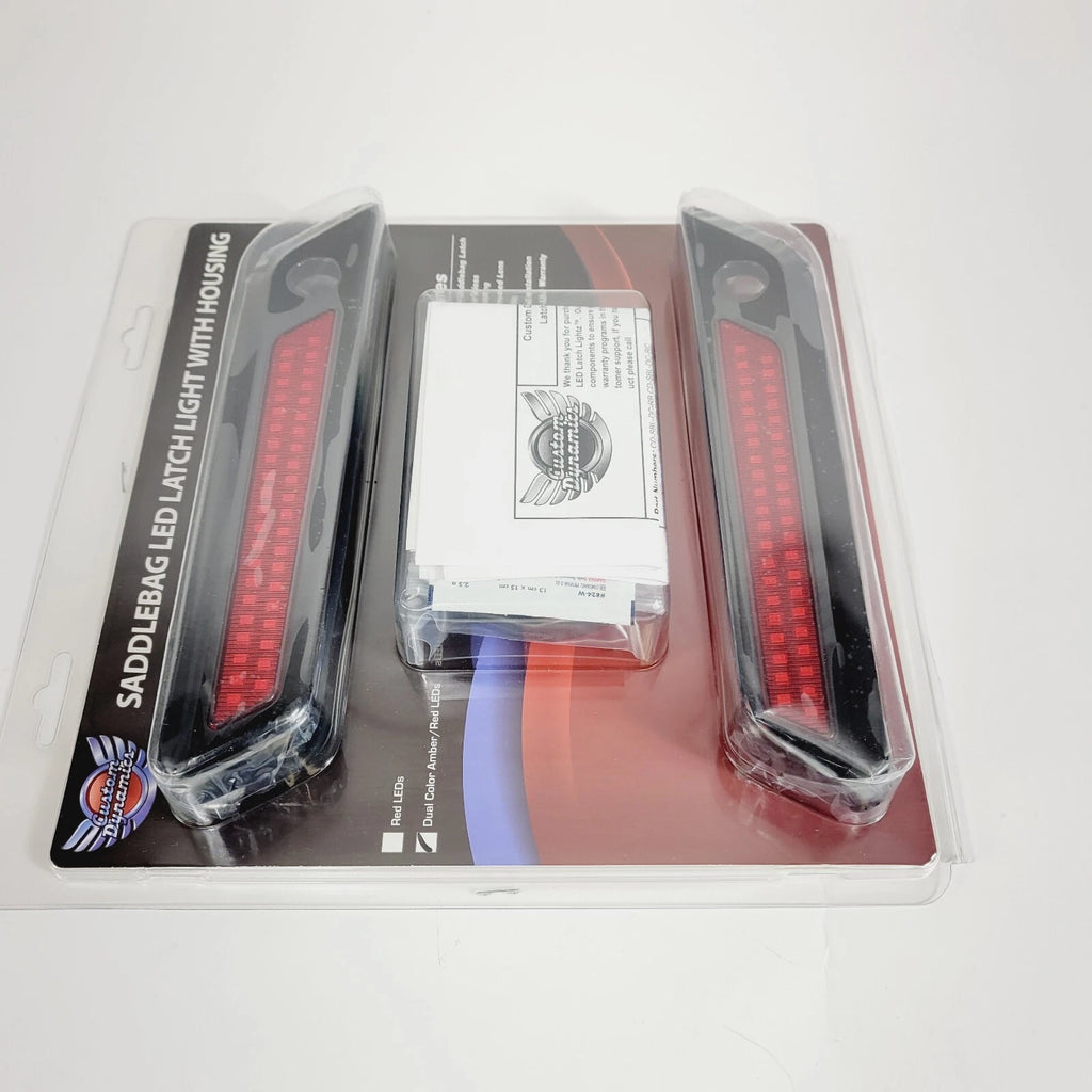 Latch Light for Harley Saddlebag (2014–2023) - Dual Color Red & Black