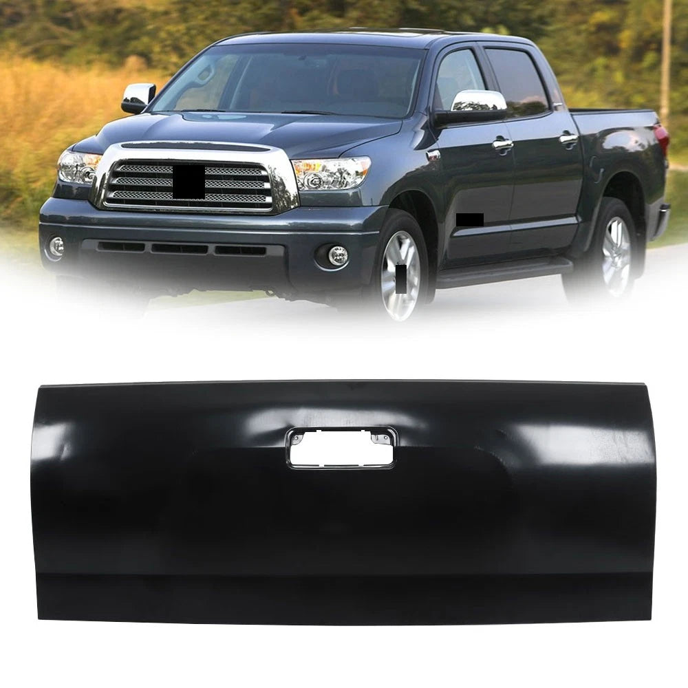 Rear Tailgate Shell for Toyota Tundra (2007–2013) Primed Steel Black