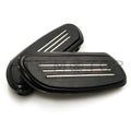 Black Streamline Passenger Floorboard for Harley Touring Road Street Glide (1993–2019)