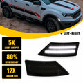 LED Front Fender Side Marker Light for Ford Ranger XL XLT Lariat (2019–2022)