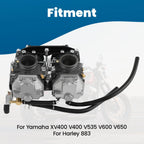 Carburetter Replacement for Yamaha XV400 V400 V535 V600 V650 / Harley 883