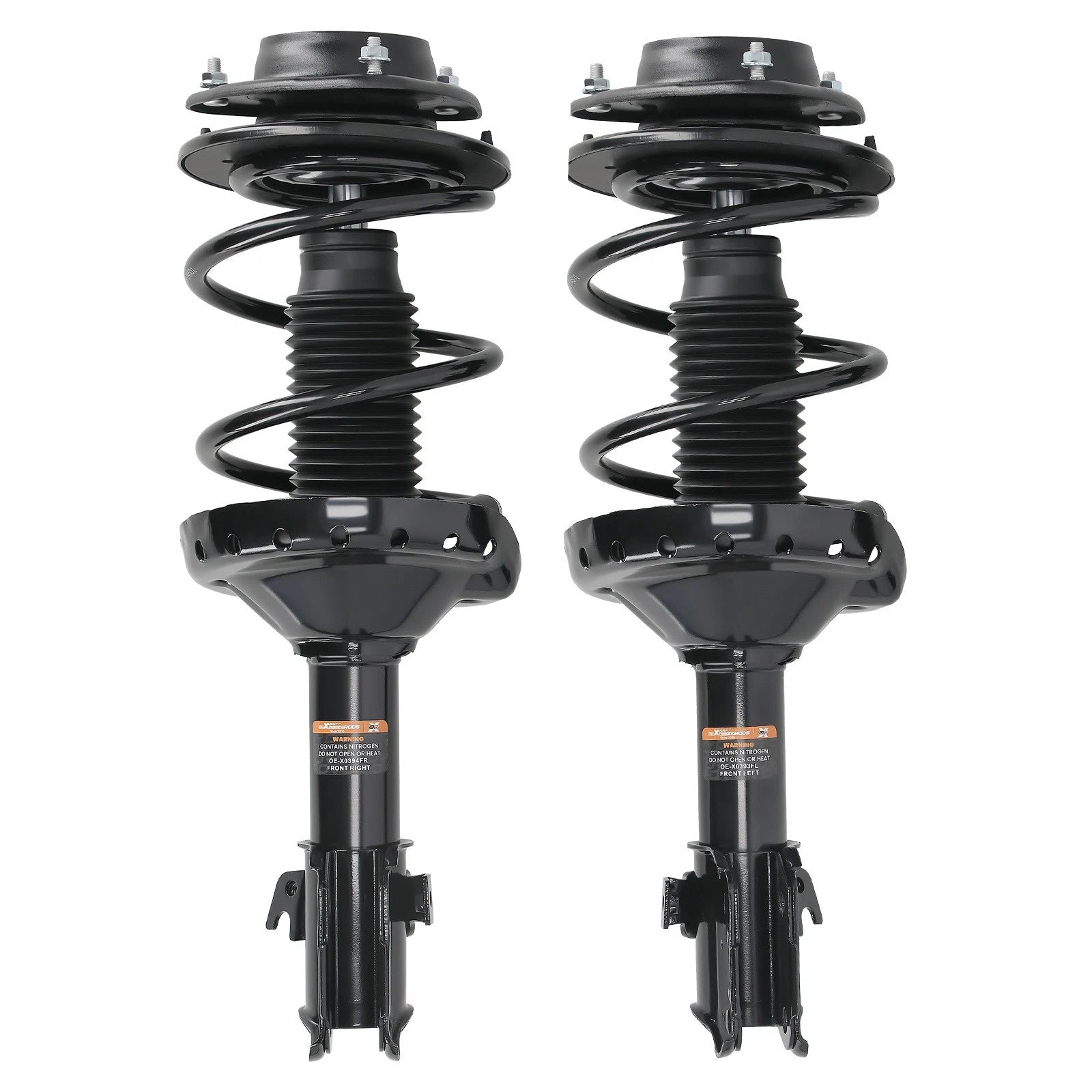 Set of 2 Front Struts w/ Coil Spring Assembly for Subaru Impreza (2008–2011)