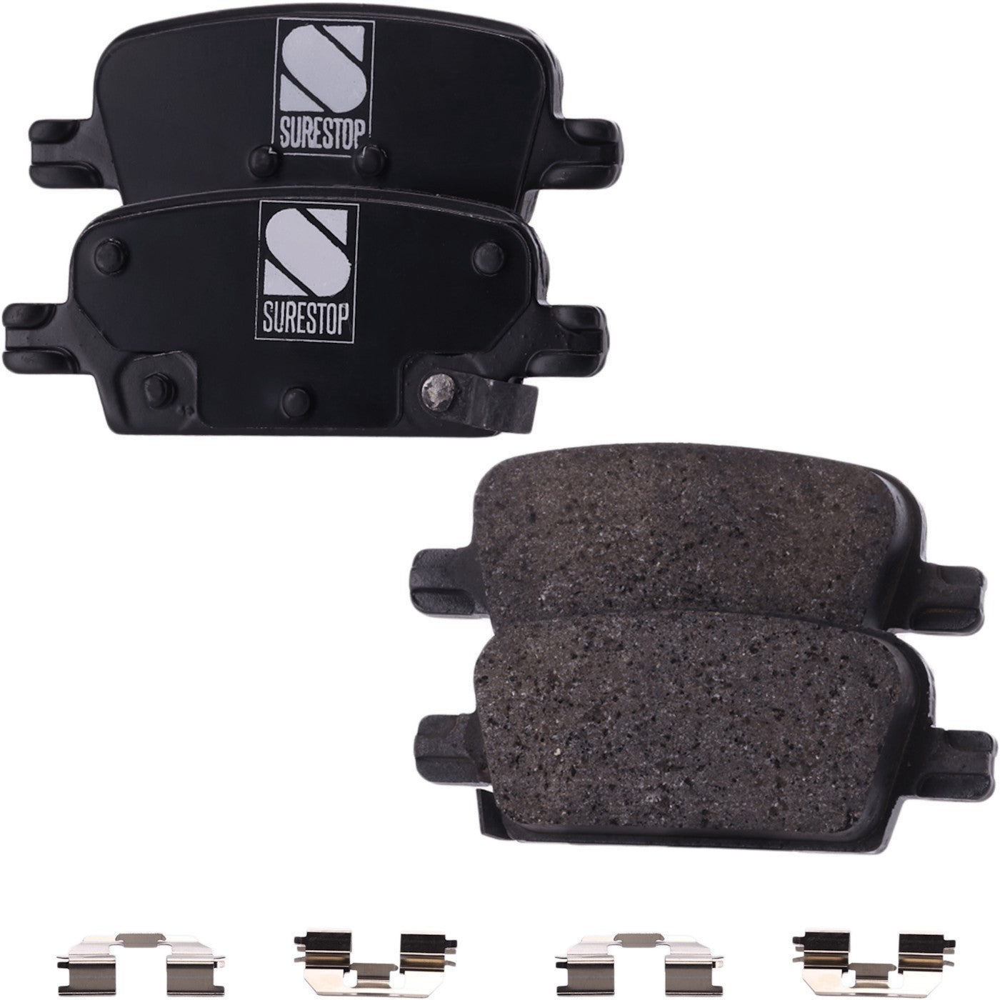 Set of 4 Brake Pads for Chevrolet Malibu (2016–2019)