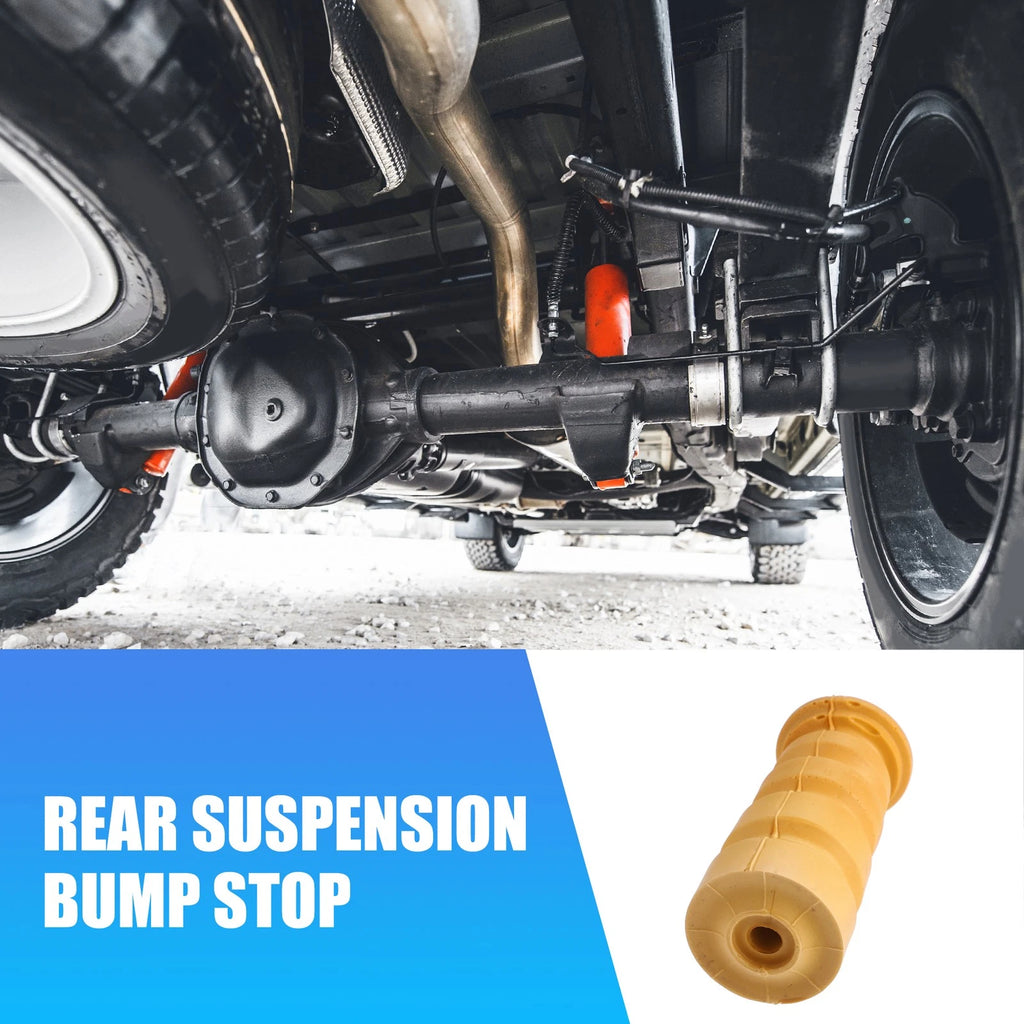 2X Rear Suspension Bump Stop for Volkswagen (1915-1979) Rubber Orange