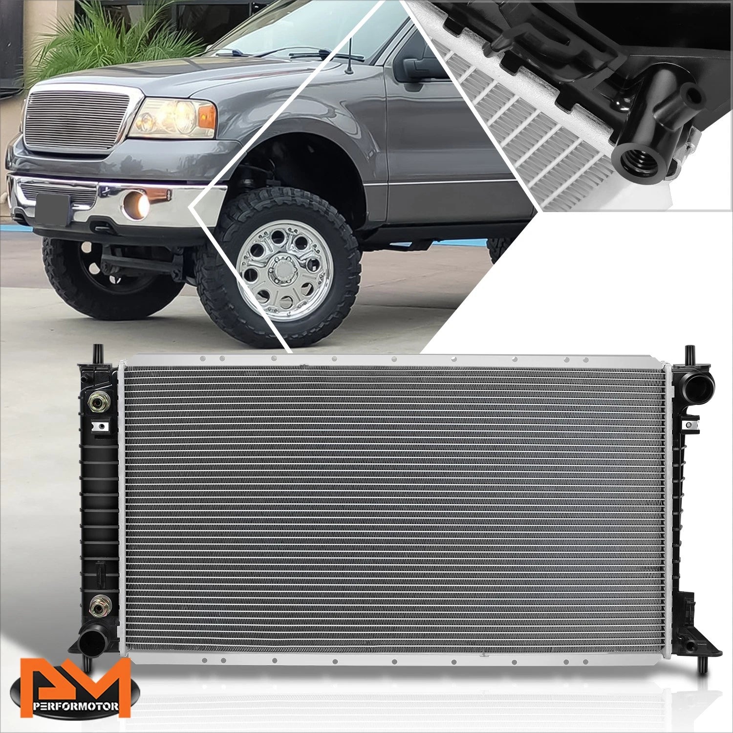 Aluminum Core Radiator for Ford F-150 Lincoln Navigator (2004–2008) DPI-2719