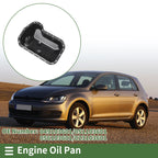 1 Pc Engine Oil Pan for Volkswagen Polo (1995–2001) No.049103601 Iron Black