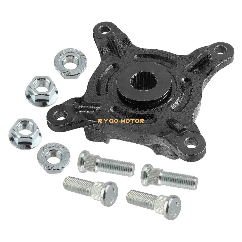 Front Wheel Hub & Studs for Polaris Ranger 400 425 500 570 650 700 800 (2005–2021)