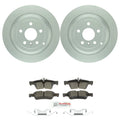 Bosch QuietCast Rear Rotors & Ceramic Brake Pad Kit for Mercedes ML320 R320 (2006–2011)