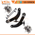 Front Lower Control Arm Ball Joint Wheel Bearing Hub for Nissan Sentra (2007–2012)
