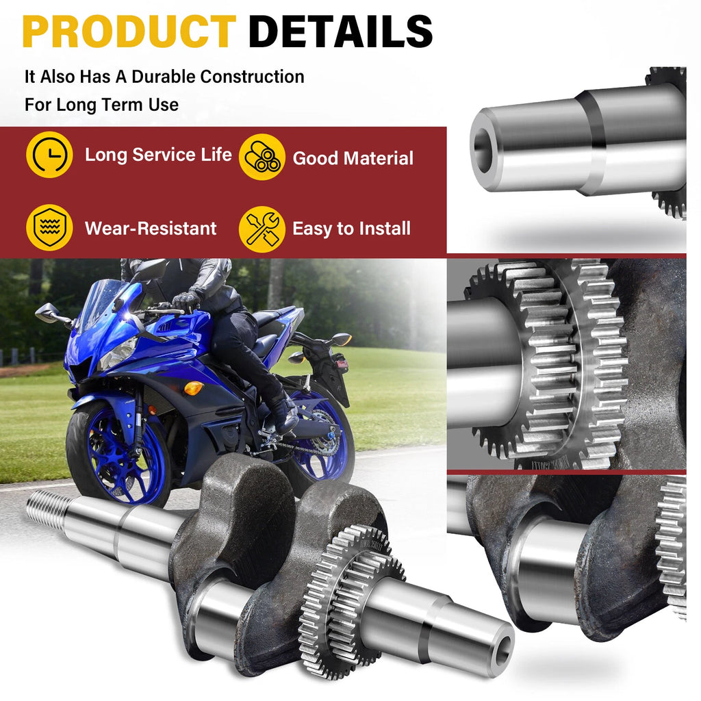 Crankshaft Connecting Rod Piston Valve for Yamaha G21 G22 G27 G28 (2000–2023)