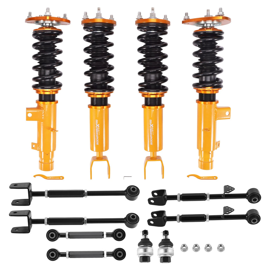 24 Way Adjustable Coilover & Control Arm Toe Kit for Honda Accord (2013–2017)