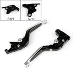 Adjustable Folding Brake Clutch Levers for Yamaha MT-01 V-MAX (2005–2009)