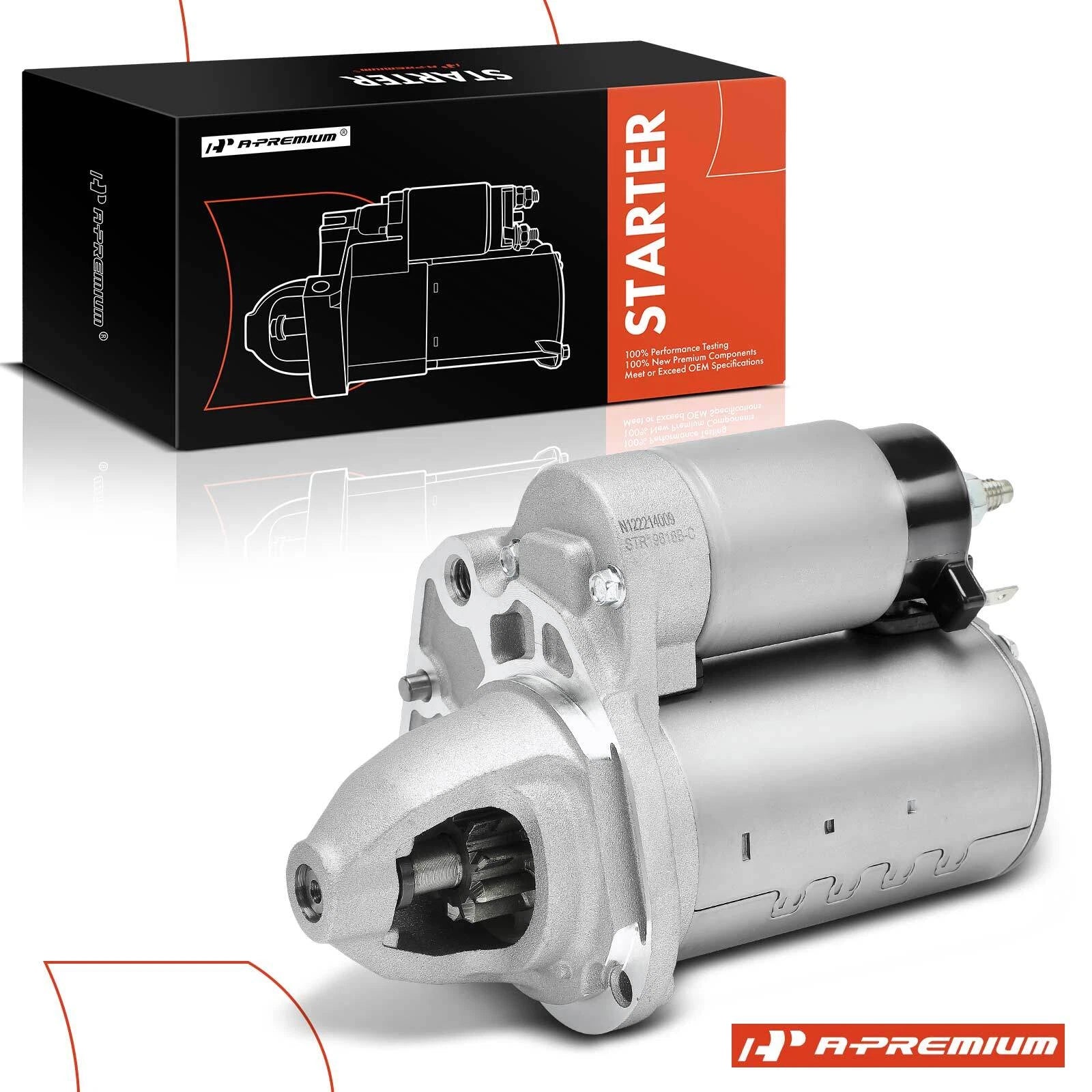 Starter for Jeep Chrysler 200, Cherokee, Town & Country (2011–2017)