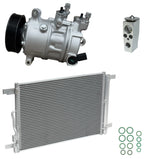 AC Compressor Kit with Condenser for Volkswagen Tiguan 2.0L (2020–2024)