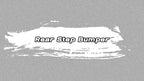 Rear Bumper Steel for Ram 2500 3500 (2010–2024) w/ LED Lights Bolt Kits